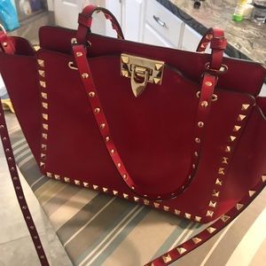 Small rock stud fashion bag